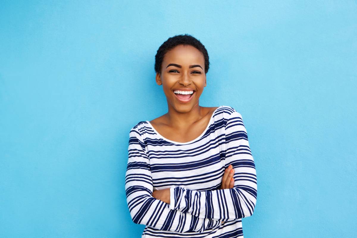 concept of cosmetic dentistry that boost confidence in girl